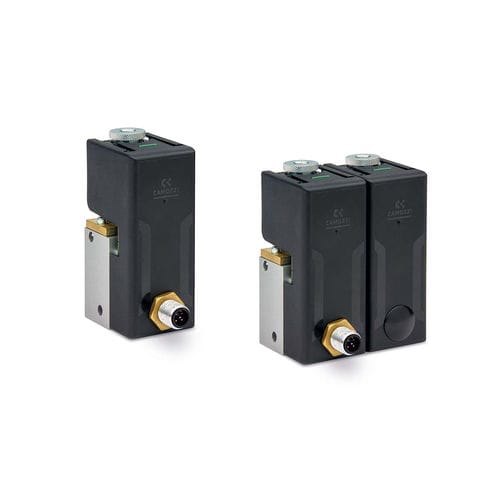 Régulateur de débit proportionnel - OF series - CAMOZZI AUTOMATION - pour gaz / pour air comprimé / pour oxygène