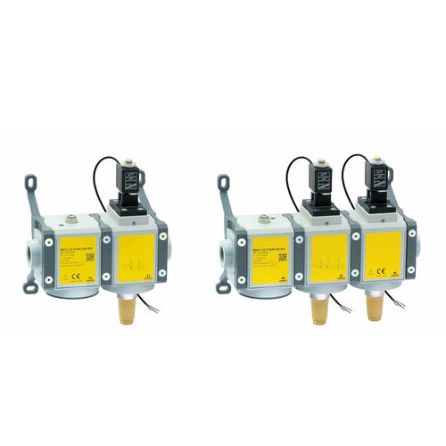 Soupape de sécurité 3/2 voies - MX Safemax series + AVP - CAMOZZI AUTOMATION - à air comprimé / en ligne / compacte