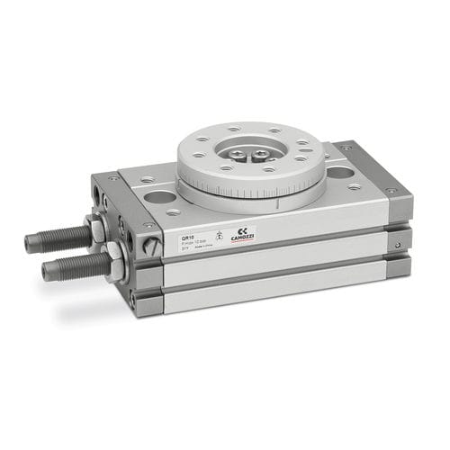 Actionneur hydraulique - QR - CAMOZZI AUTOMATION - rotatif / à pignon et crémaillère / à double piston