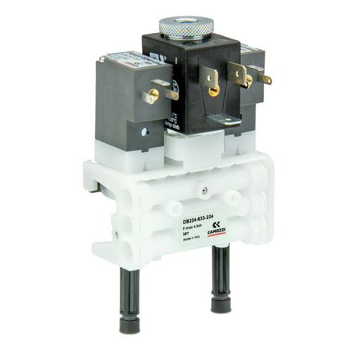 Manifold multivoie - DB series - CAMOZZI AUTOMATION - en plastique / pour électrovanne / pour applications hydrauliques