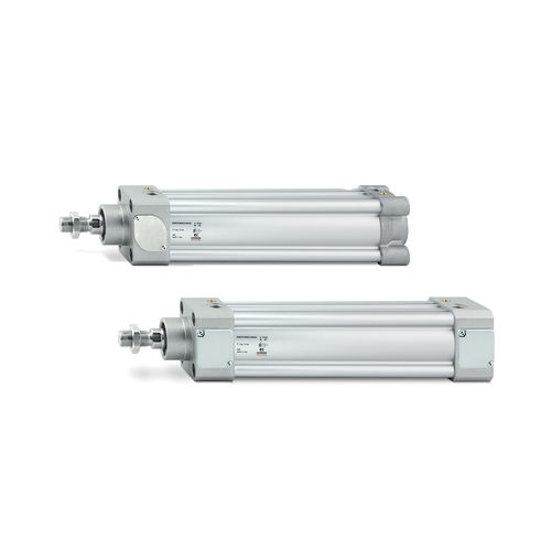 Vérin pneumatique - 63 END LOCK - CAMOZZI AUTOMATION - à piston / double effet / en acier inoxydable