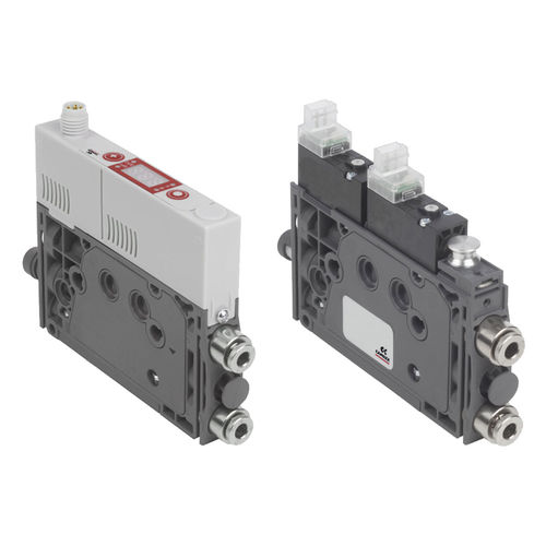 Éjecteur Venturi lubrifié - VEQ - CAMOZZI AUTOMATION - mono-étagé / pour vitre / de circuit imprimé