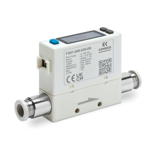 Capteur de flux thermique de surveillance - Series FS - CAMOZZI AUTOMATION