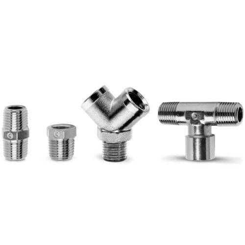 Raccord hydraulique - 2000 series - CAMOZZI AUTOMATION - pour air comprimé / à visser / coudé