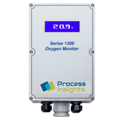 Système de surveillance d'oxygène - ALPHA OMEGA INSTRUMENTS™ 1300™  - Process Insights - de mesure / électrochimique / RS-232