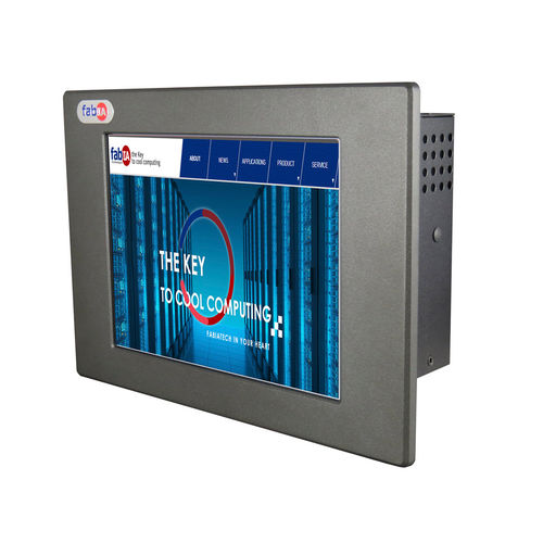 Panel PC TFT LCD - FP8084T - FabiaTech - rétroéclairage à LED / tactile / 8.4"