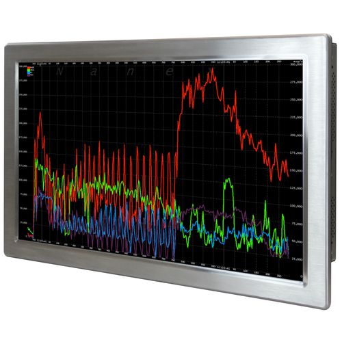 Moniteur TFT-LCD - ADM-1824AP - Arista - à écran tactile résistif à 5 fils / industriel / de stockage