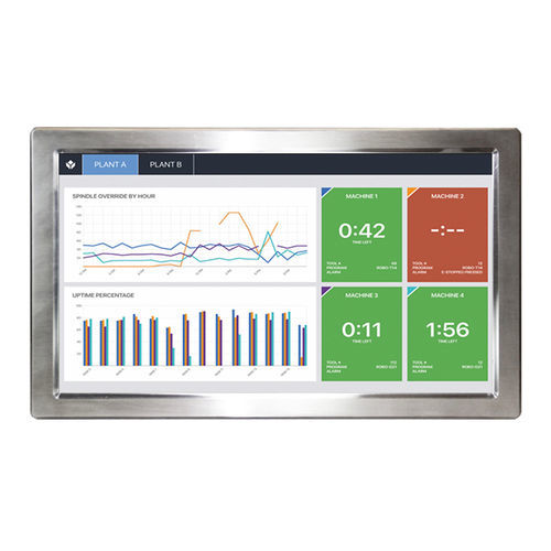 Moniteur LCD - ADM-1818AP-VHB - Arista - à écran tactile résistif à 5 fils / tactile / industriel
