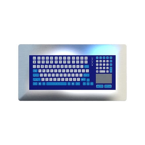 Clavier encastrable - KB-115A-AP - Arista - à touches mécaniques / à membrane / 104 touches