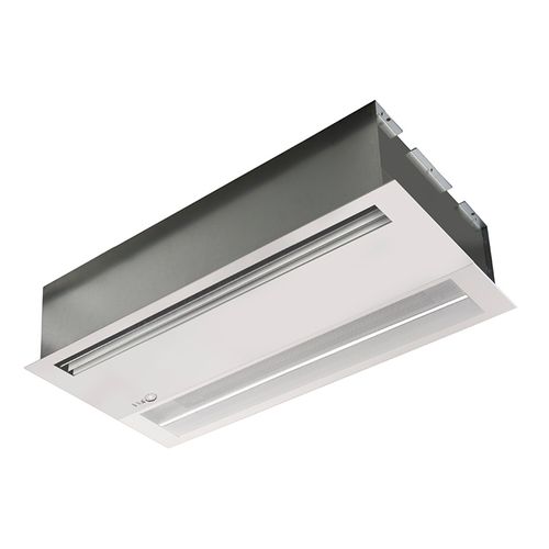 Rideau d'air chaud - FINESSE - 2VV s.r.o. - horizontal / avec chauffage électrique