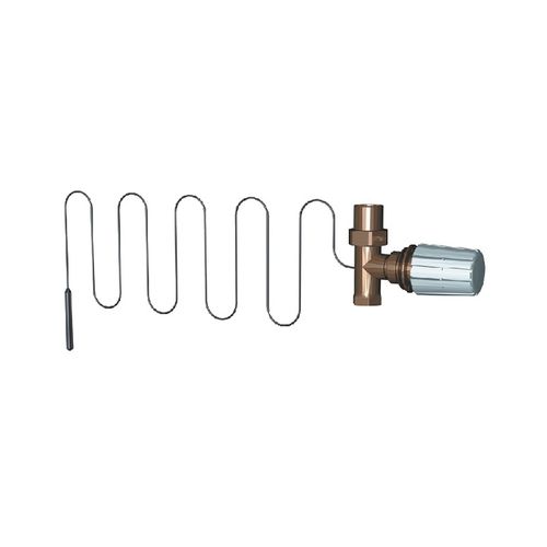 Vanne thermostatique de régulation - TV-1-1/1 - 2VV s.r.o. - pour l'eau / filetée / 2 voies