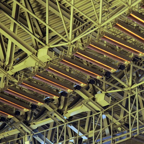 Chauffage radiant à gaz - Stadionheizung - GoGaS Goch GmbH & Co. KG - industriel / pour stade