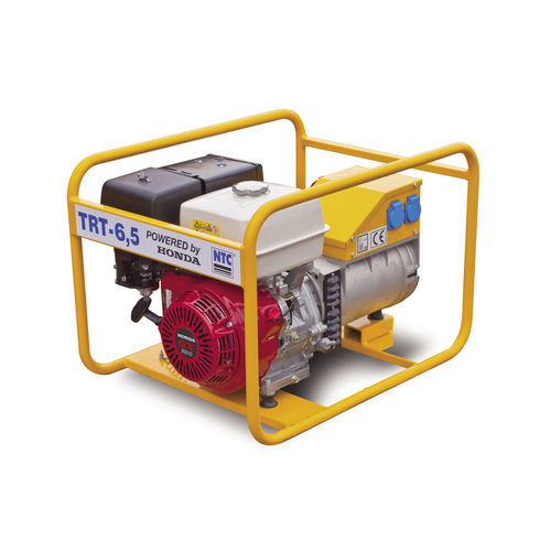 Groupe électrogène essence - TRT 6,5 - NTC - triphasé / portable / 50 Hz