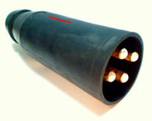 Harnais électrique pour alimentation électrique d'avion au sol - 240 - 416 V | Burton™ series  - Cooper Interconnect