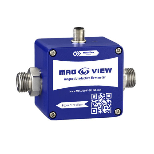 Débitmètre magnétique - MVM-002-PA - Mass Flow ONLINE BV - volumique / pour liquides / en ligne