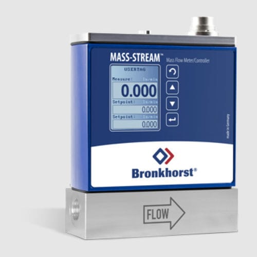 Débitmètre massique thermique - MS-105 - Mass Flow ONLINE BV - massique / pour gaz / en ligne