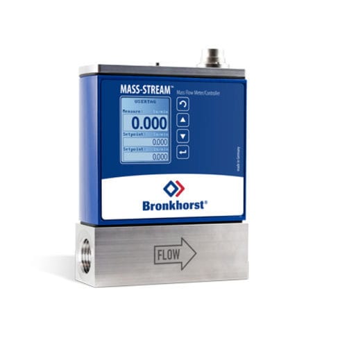 Débitmètre massique thermique - MS-106 - Mass Flow ONLINE BV - massique / pour gaz / horizontal
