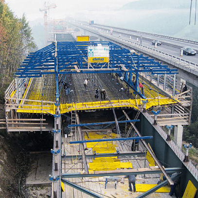 Coffrage allégé - DOKA - modulaire / cadre / de ponts