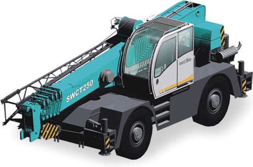 Grue mobile - SWCT250 - SUNWARD INTELLIGENT EQUIPMENT CO.,LTD. - télescopique / tout terrain / de levage