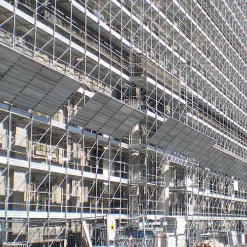 Échafaudage fixe - PE - PILOSIO - de façade / modulaire