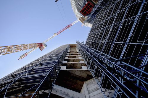 Échafaudage fixe - SE 105-180 - PILOSIO - de façade / modulaire