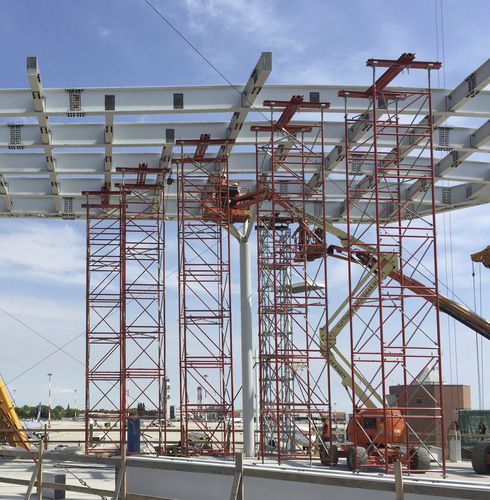 Tour d'échafaudage de façade - SIMPLEX HD - PILOSIO - modulaire