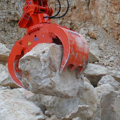 Grappin de tri - Lobster - WIMMER Hartstahl GmbH & Co KG - hydraulique / pour la pierre / rotatif