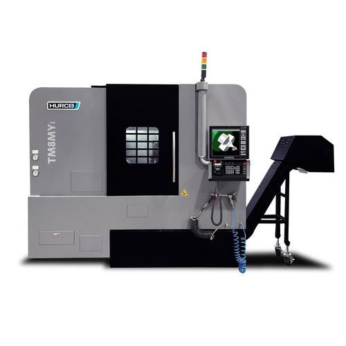 Tour CNC - TM8MY - Hurco GmbH Werkzeugmaschinen - horizontal / banc incliné / 12 outils
