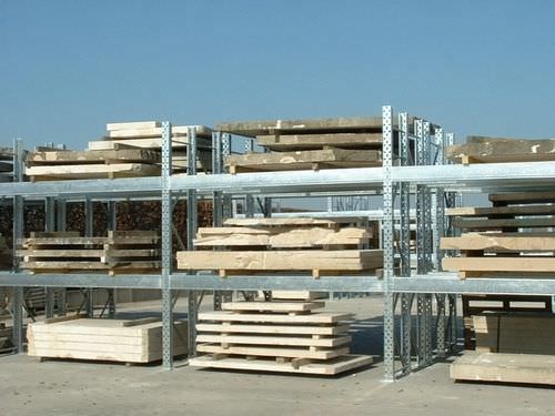 Rayonnage à usage extérieur - 800 - 4 000 kg - duwic - pour charges lourdes / à palettes / pour produits encombrants