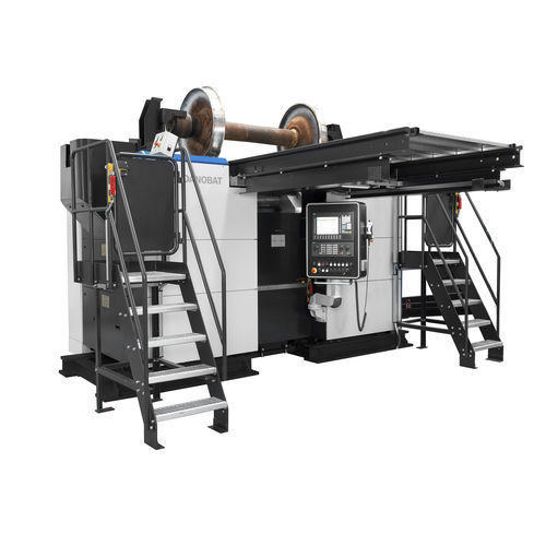 Tour CNC - D series - DANOBATGROUP - horizontal / pour le profilage des roues de train / de haute précision
