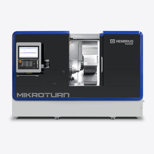 Centre de tournage CNC - Mikroturn® - DANOBATGROUP - hydrostatique / à deux broches / pour pièces longues