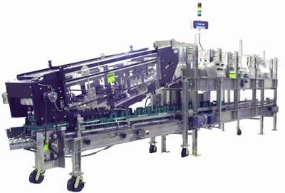 Encaisseuse verticale - 2650 - Hartness - automatique / pour bouteilles / à mouvement continu