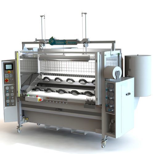 Machine de finition pour l'industrie - SA 200 TECH - Suteau-Anver - de cuir / de table