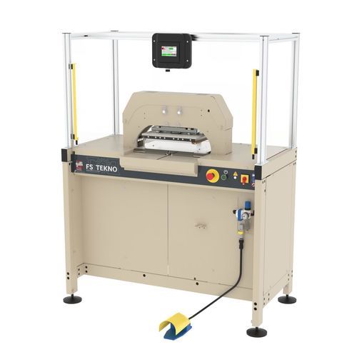 Machine de découpe à l'emporte pièce - GALLI FS TEKNO - Suteau-Anver - pour cuir / pour textile en bandes / de gaufrage