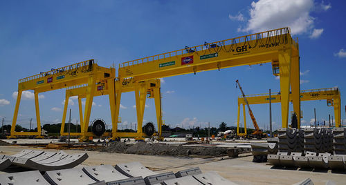 Portique sur rail - GH Cranes & Components - pour chantier de préfabriqués / pour métro / pour les travaux de génie civil