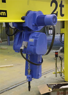 Palan électrique à chaîne - GH Cranes & Components - compact / monopoutre / avec chariot