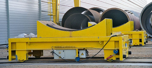 Chariot automoteur sur batterie - GH Cranes & Components - à 2 essieux / modulaire / sur rail