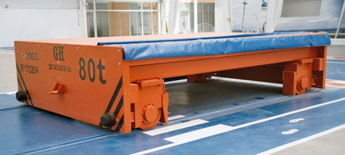 Chariot automoteur électrique - GH Cranes & Components - à 2 essieux / sur rail