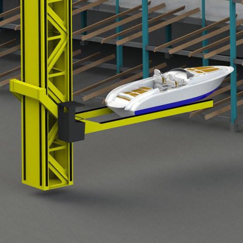 Portique montage au plafond - GH Cranes & Components - sur rail / pour applications marines / de déchargement de navire