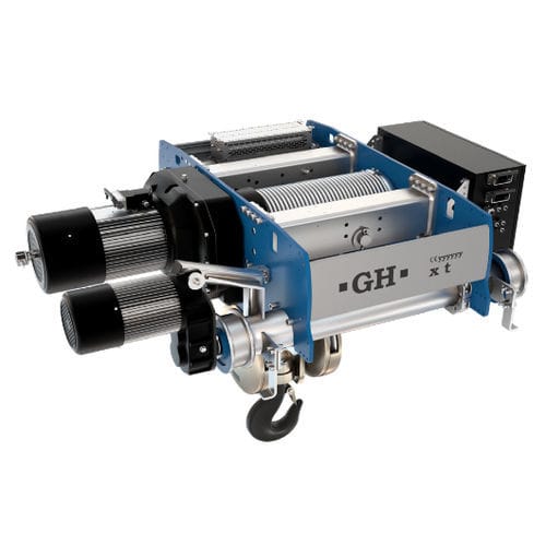 Palan électrique à câble - GHE17 - GH Cranes & Components - compact / 2 vitesses / à hauteur perdue réduite