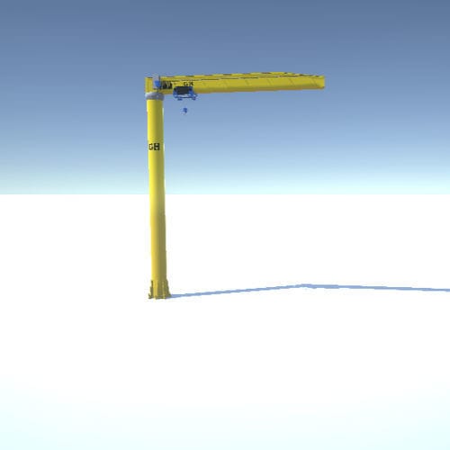 Potence murale - GH Cranes & Components - 180° / avec treuil / de levage