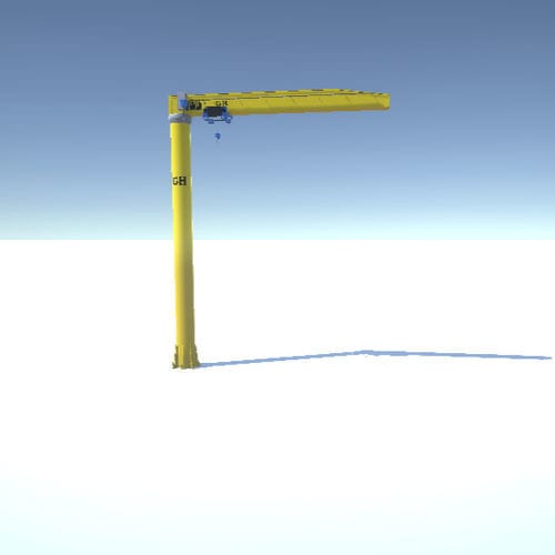 Potence sur colonne - GPLN2 - GH Cranes & Components - 360° / avec treuil / électrique