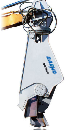 Cisaille de démolition hydraulique - DMS series - Daemo engineering Co., Ltd. - pour excavatrice / pour ferraille