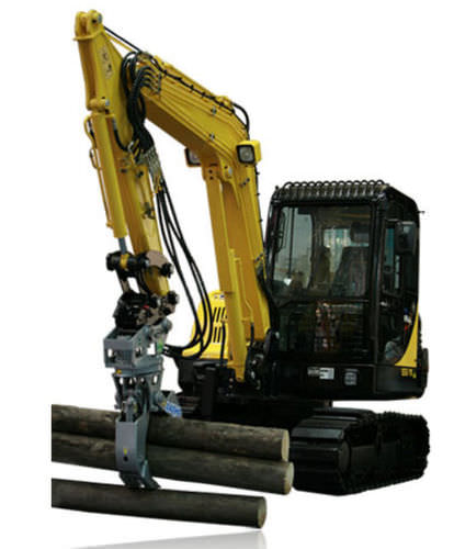 Grappin de regroupement - DMWL series - Daemo engineering Co., Ltd. - à bois / pour excavatrice