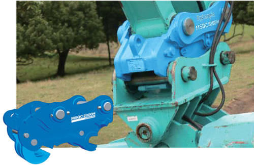 Système d'attache rapide pour pelle hydraulique - 3 - 57 t | MSQC series - MSB corporation