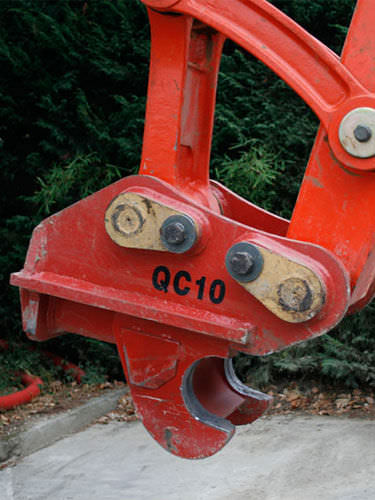 Système d'attache rapide pour pelle hydraulique - QC series - Mantovanibenne