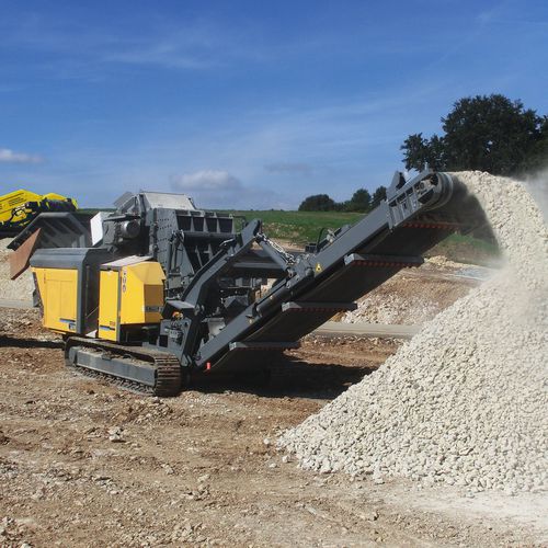 Concasseur à cône - RM V550GO! - RUBBLE MASTER HMH - mobile / à moteur diesel / compact
