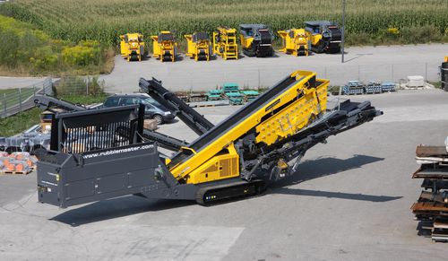 Crible pour l'industrie - RM MSC8500M-2D / 3D - RUBBLE MASTER HMH - pour le recyclage / vibrant / pour produits en vrac