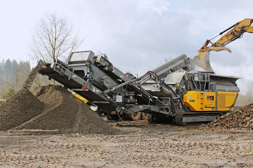 Concasseur à percussion - RM100 GO! - RUBBLE MASTER HMH - mobile / à moteur diesel / compact
