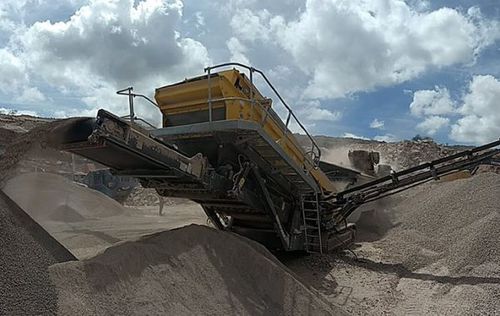 Crible mobile - RM MSC10500M-2D / 3D  - RUBBLE MASTER HMH - de particules